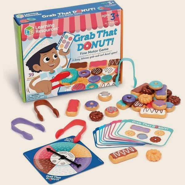Grab That Donut Fine Motor Game
