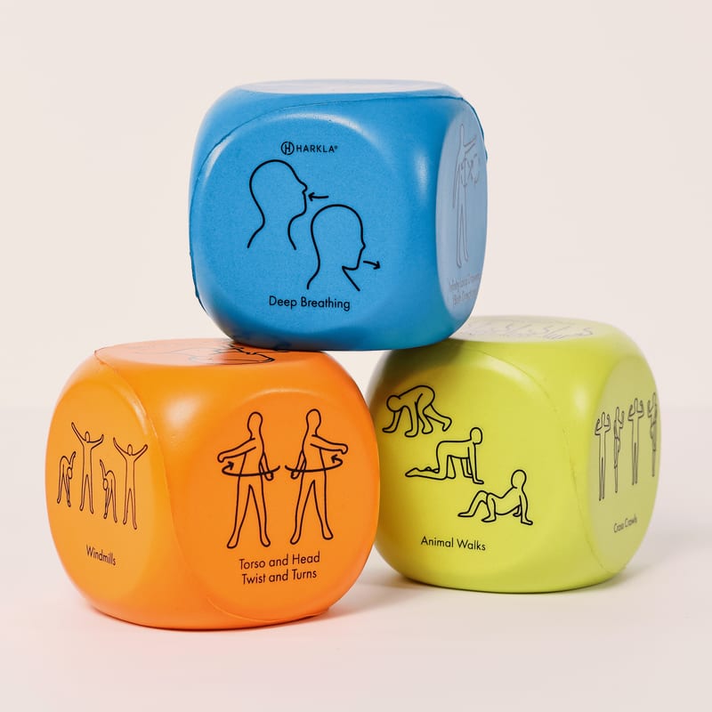 Sensory Activity Foam Dice