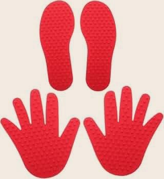 Hand & Foot Print Motor Pads