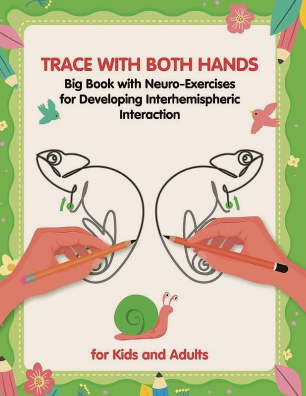 Trace with Both Hands Workbook
