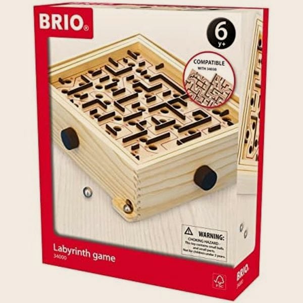 Classic Wooden Labyrinth