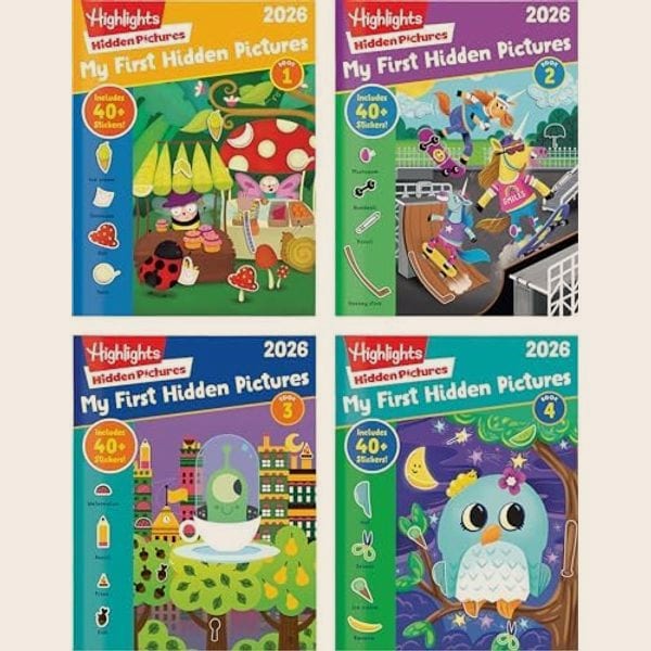 My First Hidden Pictures (4-Book Set)