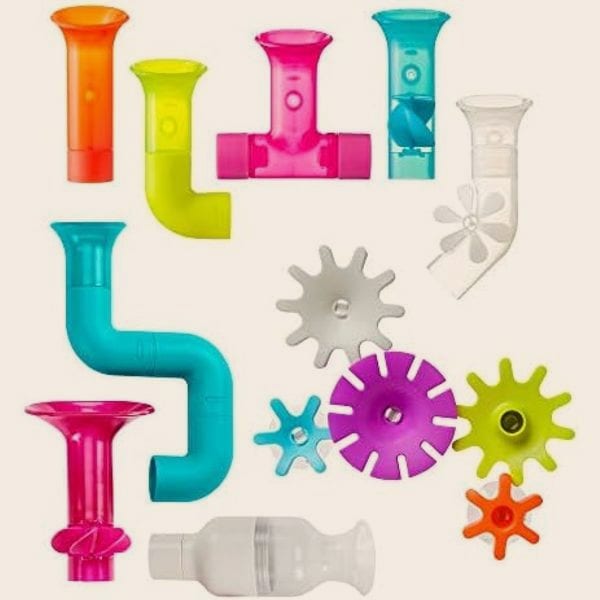 Boon Bath Toy Bundle (Pipes, Cogs & Tubes)